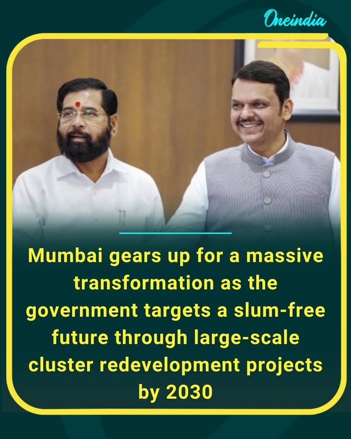Maharashtra unveils an ambitious redevelopment vision to reshape Mumbai with modern housing, better infrastructure, and improved living conditions for lakhs of residents.