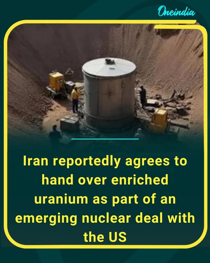Iran may reportedly surrender its enriched uranium stockpile under a developing agreement with the US, marking a major shift in ongoing nuclear negotiations and regional tensions.
