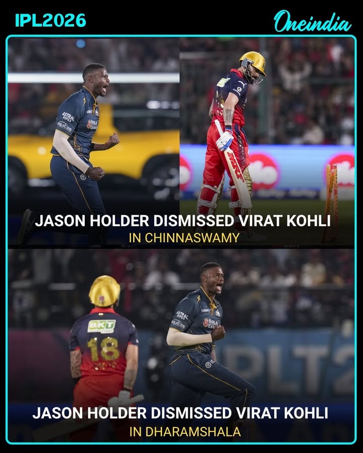 Holder Dismisses Kohli Twice This Season Across Two Venues