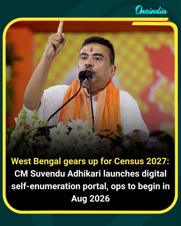 West Bengal Begins Preparations for Census 2027