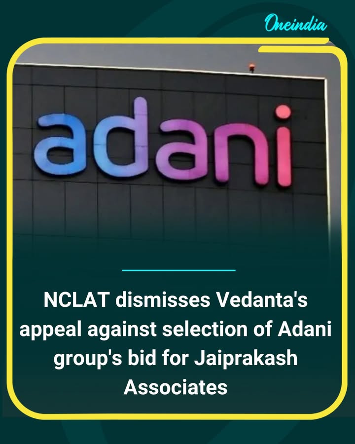 In a significant development, the National Company Law Appellate Tribunal (NCLAT) has dismissed Vedanta’s appeal challenging the selection of Adani Group’s bid for Jaiprakash Associates. The ruling effectively upholds the creditor-approved resolution plan, paving the way for Adani Group to move forward in acquiring the stressed infrastructure firm.