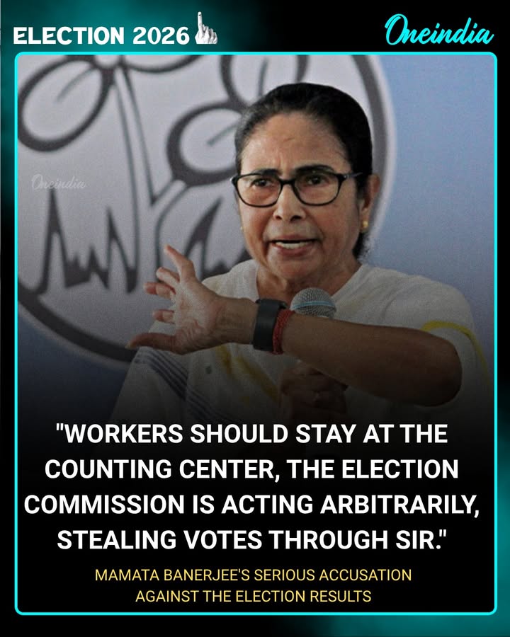 Mamata Banerjee Alleges “Vote Theft”, Targets EC