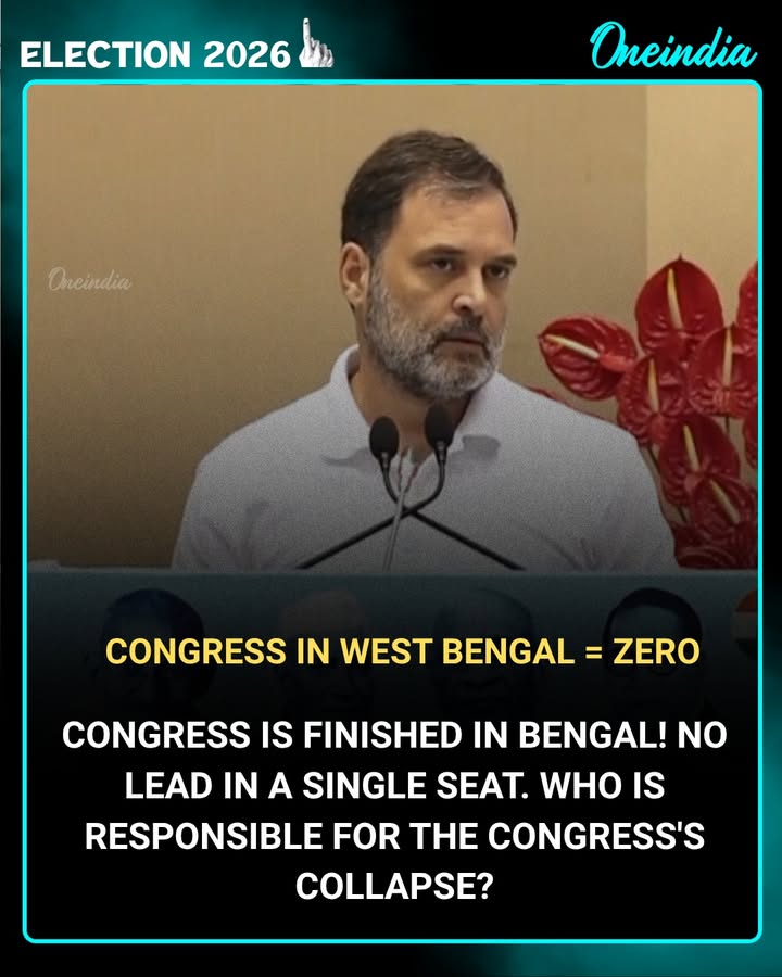 Congress Wiped Out in Bengal? Big Questions After Zero Leads 🔥