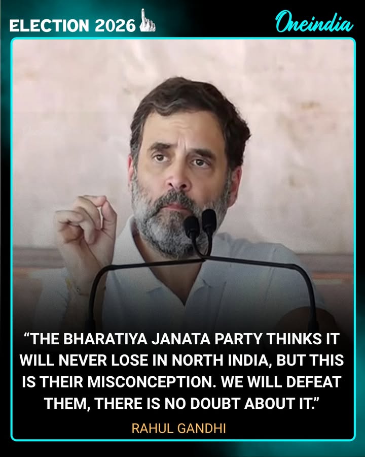 “BJP Won’t Always Win North India”: Rahul Gandhi Fires Back