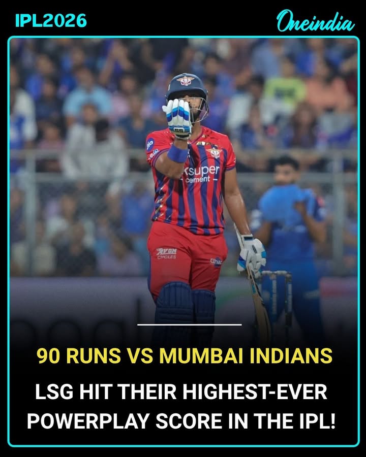 Lucknow Super Giants Register Highest-Ever Powerplay Score