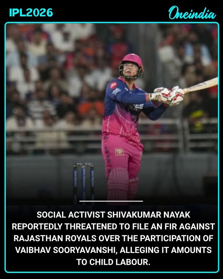 Activist Shivakumar Nayak threatens FIR against Rajasthan Royals
