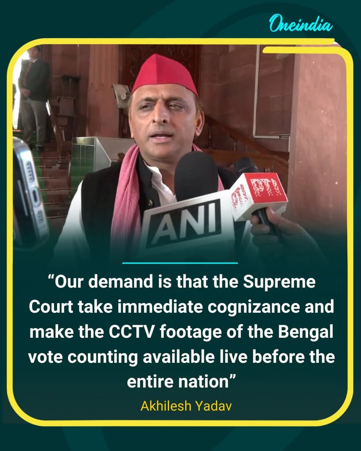 Akhilesh Yadav demands Supreme Court of India intervention on Bengal counting
