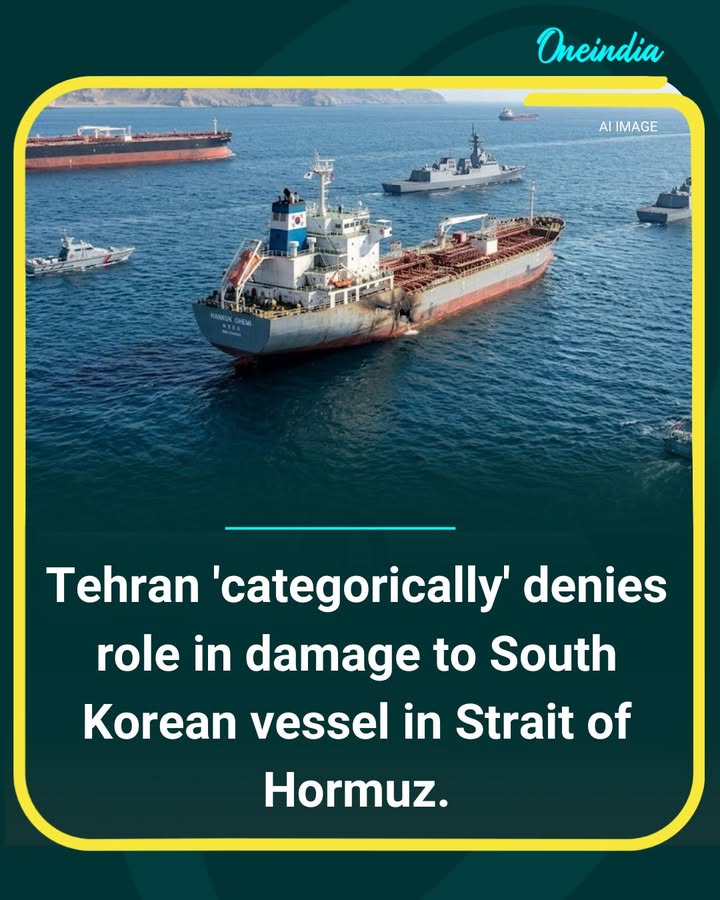 Tehran Denies Any Role in Damage to South Korean Vessel in Strait of Hormuz