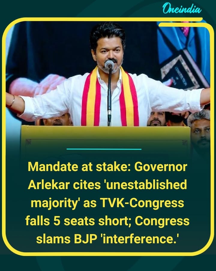 Power struggle intensifies as questions rise over the alliance’s missing majority mark, while Congress accuses BJP of backdoor political pressure in the state. The battle for numbers has now turned into a full-blown constitutional showdown.