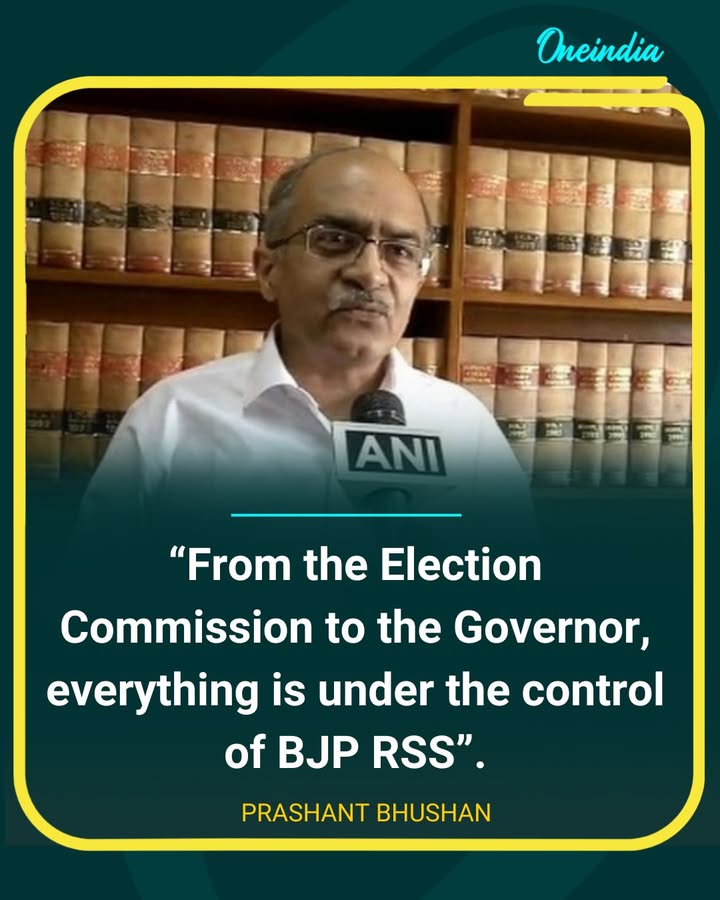 Prashant Bhushan Launches Sharp Attack on BJP and RSS Over Institutions
