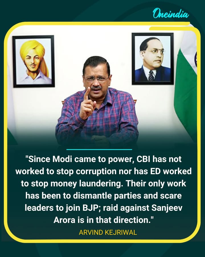 Arvind Kejriwal Accuses CBI and ED of Political Misuse
