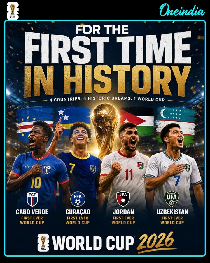 History Made: Four Nations Qualify for Their First-Ever FIFA World Cup