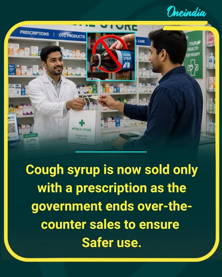 Cough syrup purchase now requires a doctor’s prescription as the government puts an end to over-the-counter sales to curb misuse and ensure safer medication use.