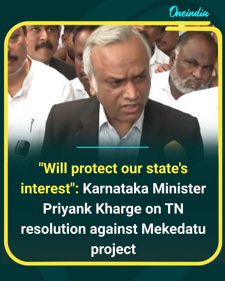 Karnataka Stands Firm on Mekedatu Project