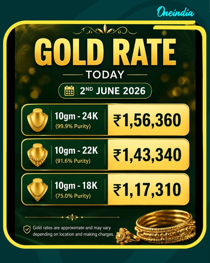 Gold Rate Today 2nd June 2026