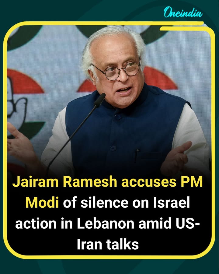 Jairam Ramesh Questions PM Modi’s Silence on Israel’s Actions in Lebanon