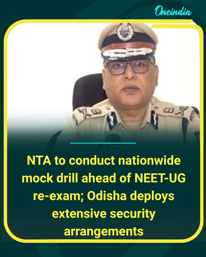 With the NEET-UG re-exam approaching, the NTA has carried out a nationwide mock drill to assess preparedness, while Odisha has strengthened security measures to ensure a smooth and secure examination process.