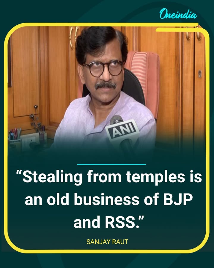 Sanjay Raut Launches Sharp Attack on BJP and RSS