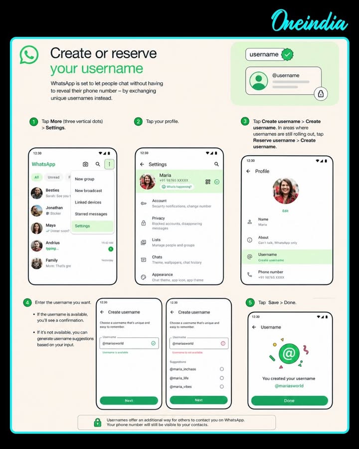 WhatsApp is set to introduce a new feature that will let users chat by exchanging unique usernames instead of phone numbers. The privacy-focused update aims to make it easier to connect while keeping personal contact details hidden.