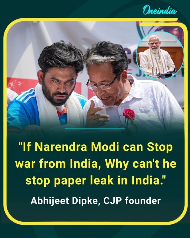 CJP founder Abhijeet Dipke raises tough questions on examination security, accountability, and the future of millions of students.