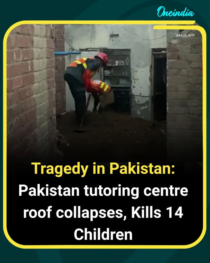 At least 14 children were killed after the roof of a tutoring centre collapsed in Pakistan, triggering a major rescue operation. Several others were injured in the incident, with emergency teams rushing to the scene to search for survivors. Authorities have launched an investigation into the cause of the collapse.