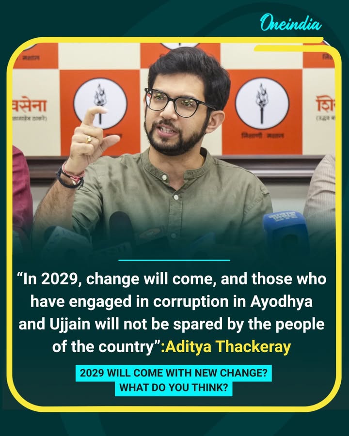 Aditya Thackeray Targets Alleged Corruption in Ayodhya and Ujjain