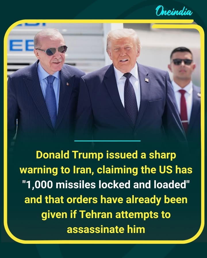 Trump says the US is prepared for massive retaliation if Iran attempts any attack against him