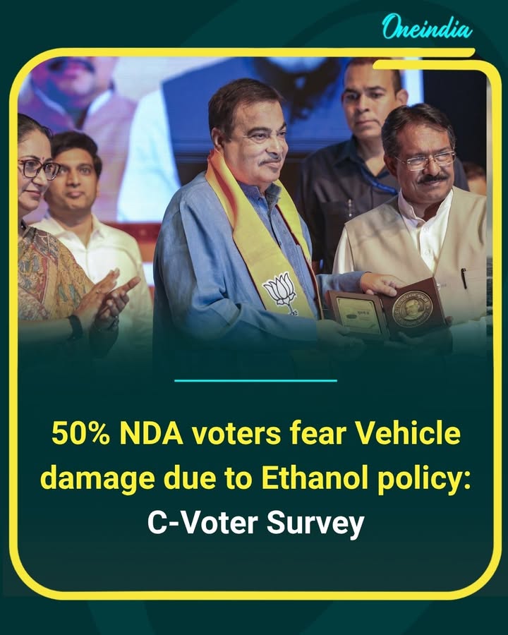 50% of NDA voters fear that the ethanol-blended fuel policy could lead to vehicle damage, according to a C-Voter survey. Is the concern justified?