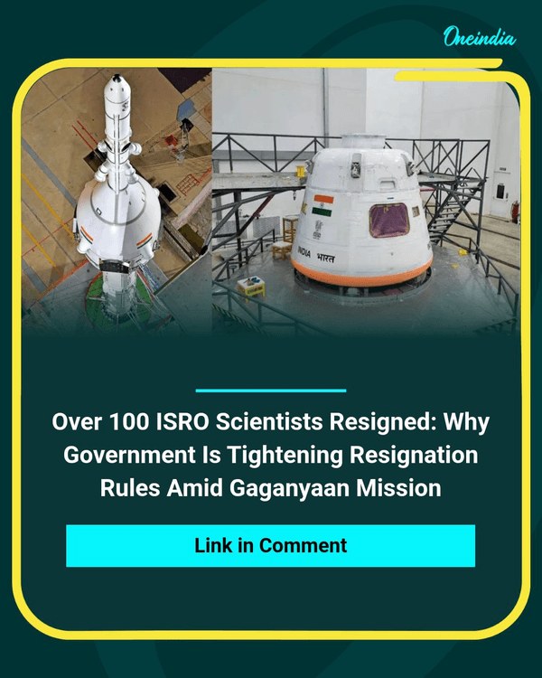 Over 100 ISRO Scientists Resigned.. see more