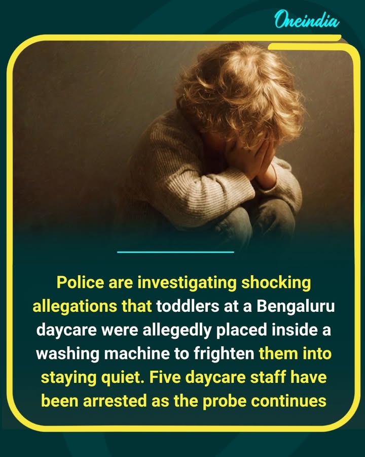 Five caregivers have been arrested after alleged child abuse at a Bengaluru daycare came to light through disturbing videos.