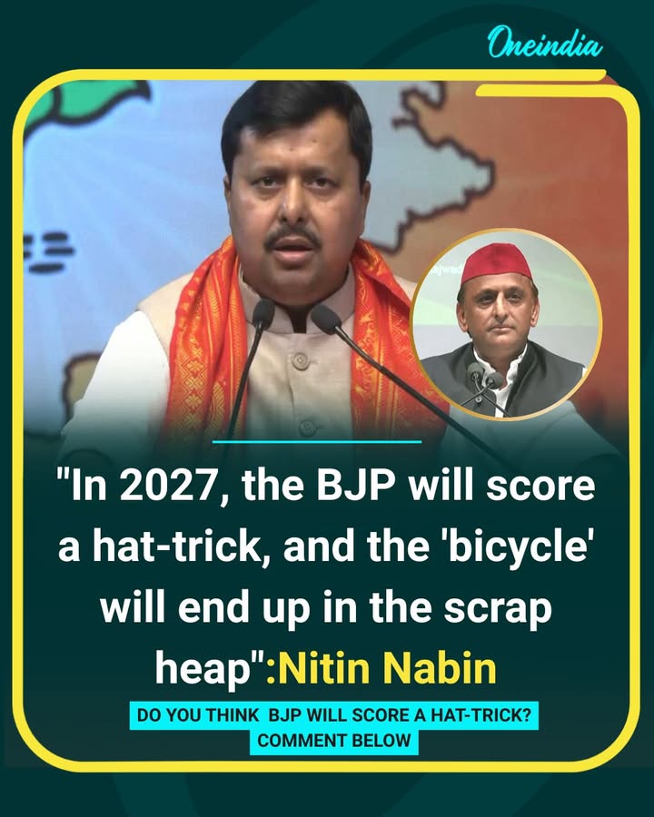 Nitin Nabin Predicts BJP Hat-Trick Victory in 2027