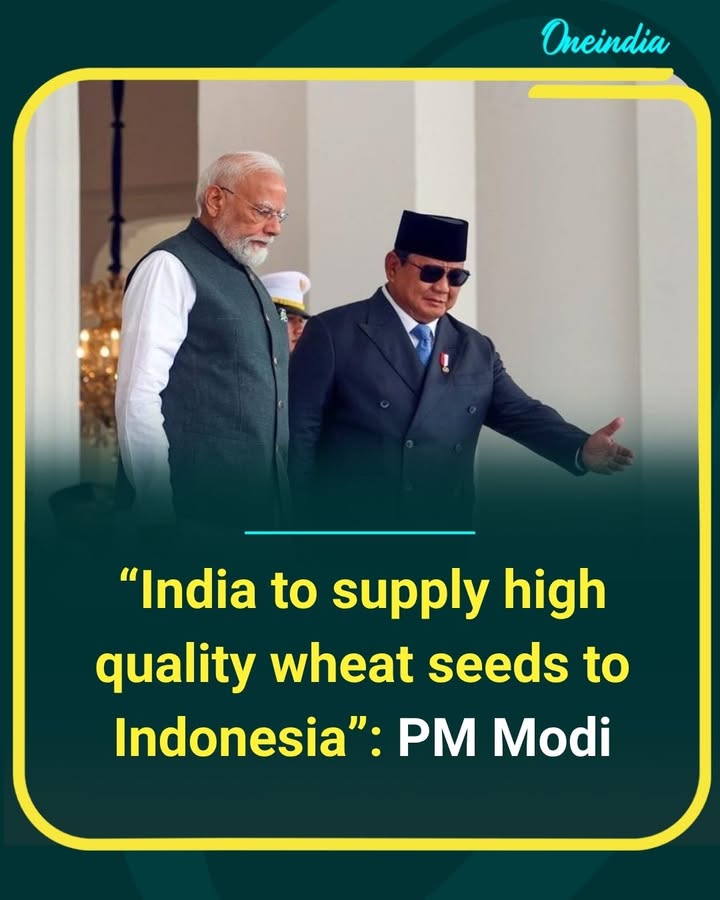 India and Indonesia strengthen agricultural cooperation as Prime Minister Narendra Modi announces the supply of high-quality wheat seeds to Indonesia, aiming to boost food security and deepen bilateral ties.