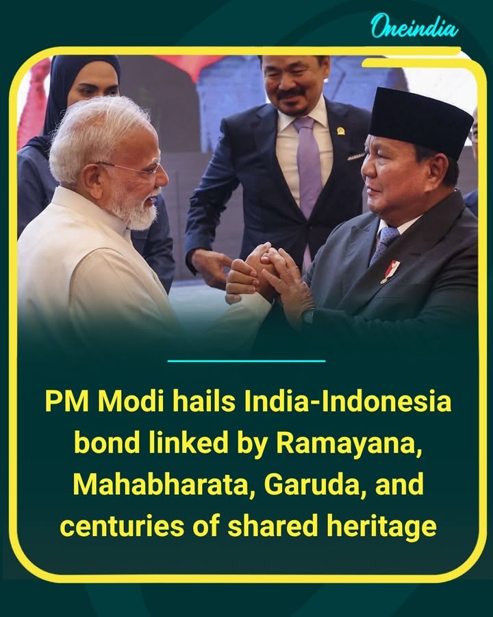 From the epics of the Ramayana and Mahabharata to the symbol of Garuda, PM Modi highlighted the timeless cultural and civilizational bond that continues to strengthen India-Indonesia relations.