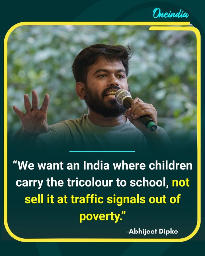 Abhijeet Dipke Calls for an India Where Every Child Goes to School With the Tricolour
