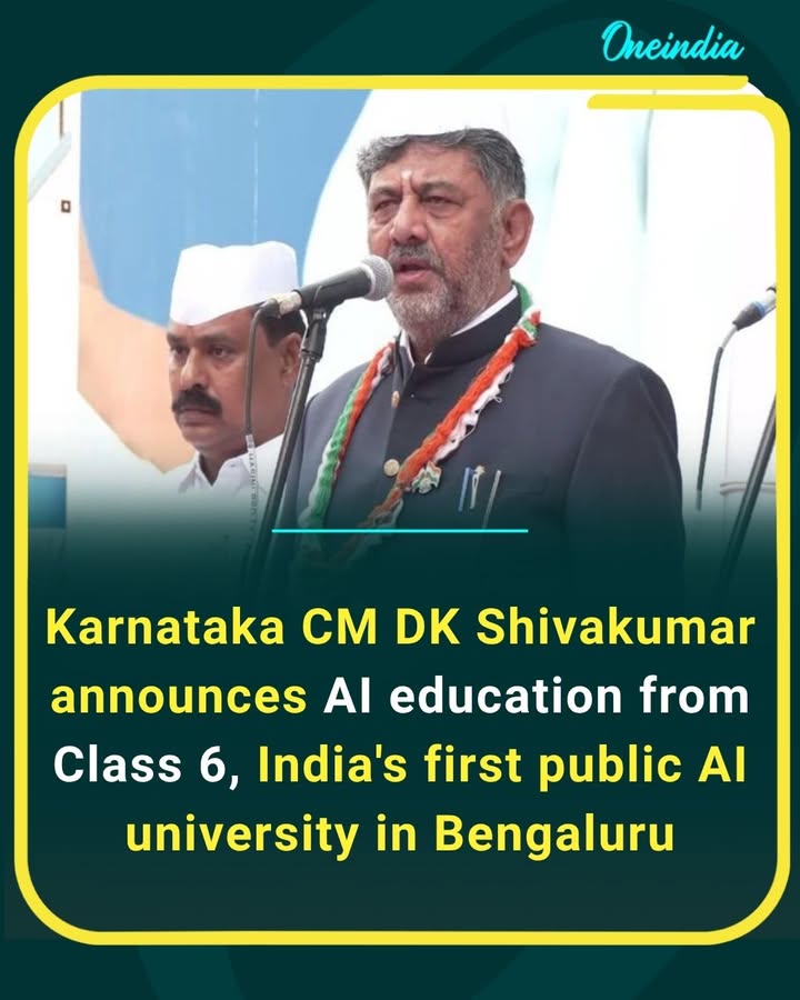 Karnataka’s AI Education Push 🤖📚