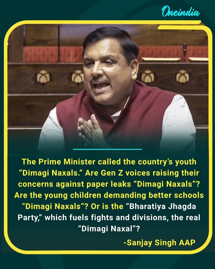 Gen Z raising its voice against paper leaks, children demanding better schools, and citizens questioning the system are being labelled “Mansik Naxals.” Is asking for accountability now anti-national?
