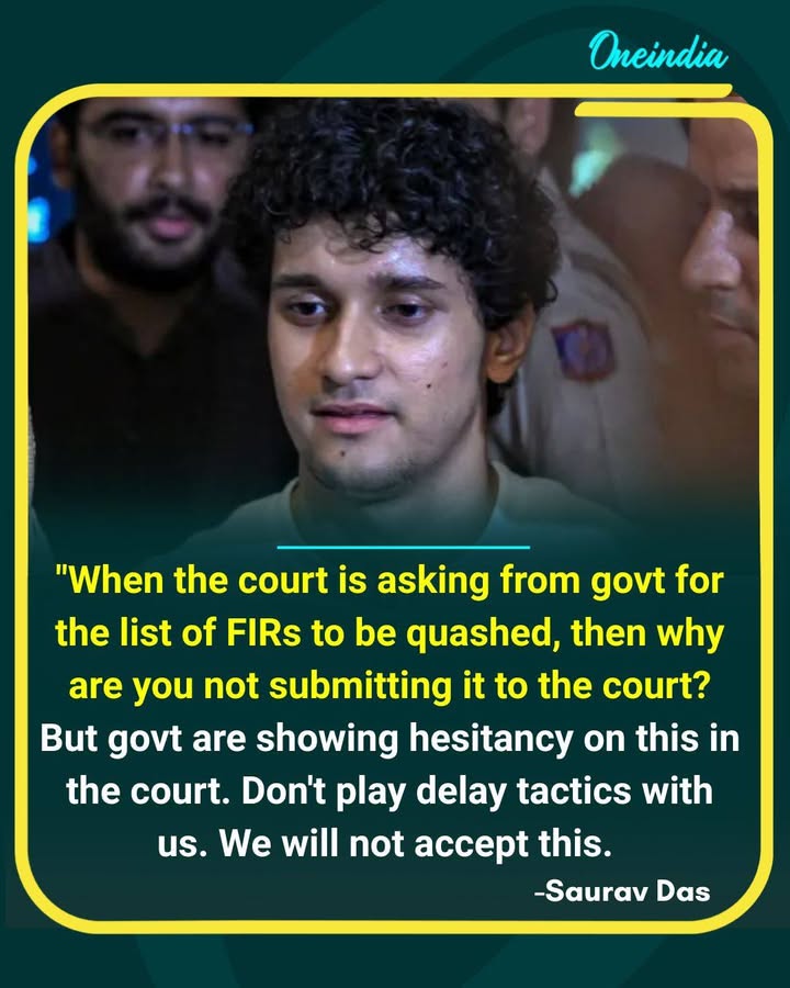 ‘Don’t Play Delay Tactics With Us’: CJP’s Saurav Das on FIRs
