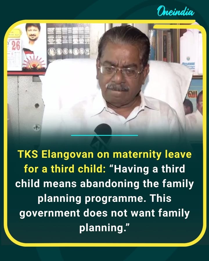 Third-Child Maternity Leave Sparks Debate in Tamil Nadu