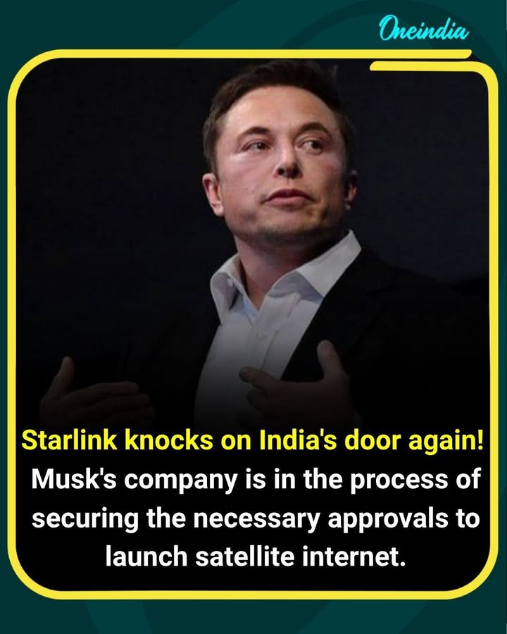 Elon Musk’s Starlink is once again moving closer to launching its satellite internet service in India. The company is working to secure the necessary regulatory approvals, potentially paving the way for Starlink’s entry into the Indian market.