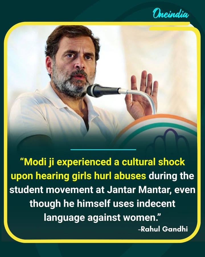 Rahul Gandhi Takes Dig at PM Modi Over Jantar Mantar Student Protest