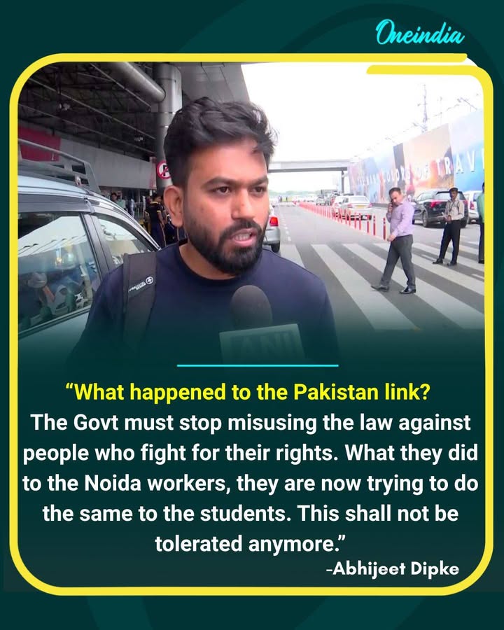 Abhijeet Dipke Questions “Pakistan Link”, Slams Govt Over Student Action