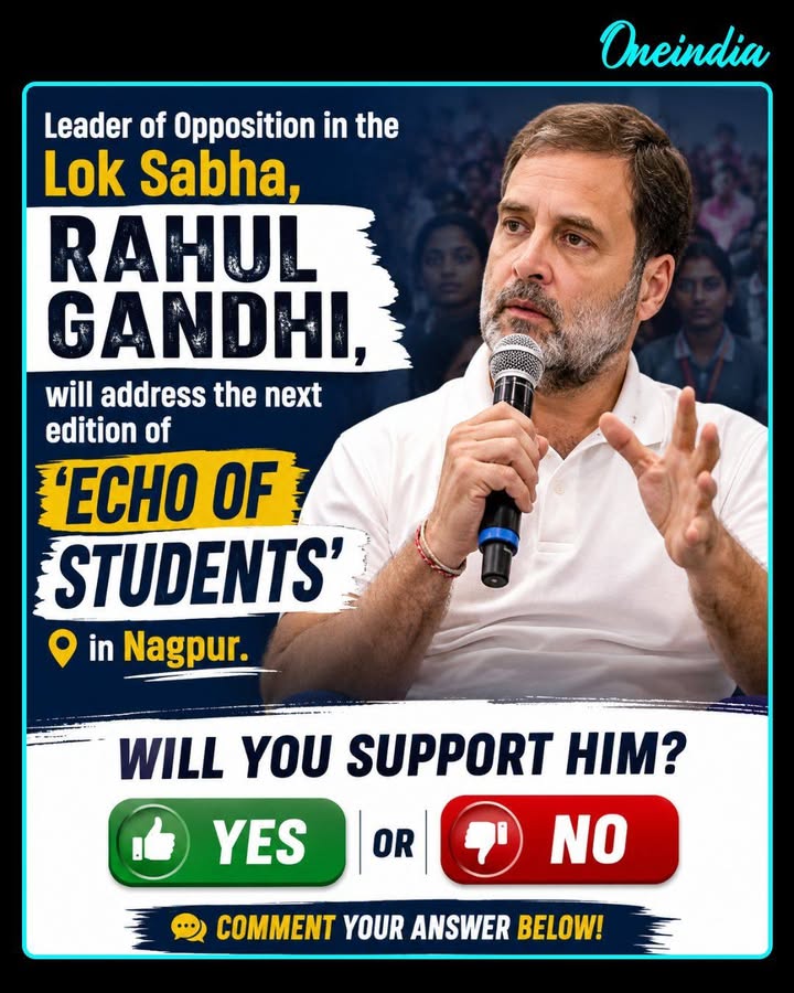 Rahul Gandhi to Address Next ‘Echo of Students’ Programme in Nagpur