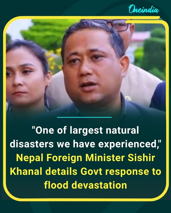 Nepal’s Foreign Minister Sishir Khanal described the devastating floods as “one of the largest natural disasters” the country has experienced, outlining the government’s ongoing response and rescue efforts.