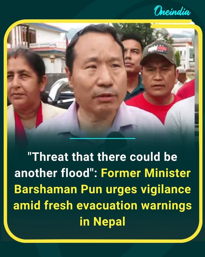 Nepal on high alert as fresh evacuation warnings raise fears of another devastating flood. Former Minister Barshaman Pun has urged people to remain vigilant and follow safety advisories amid the growing threat.