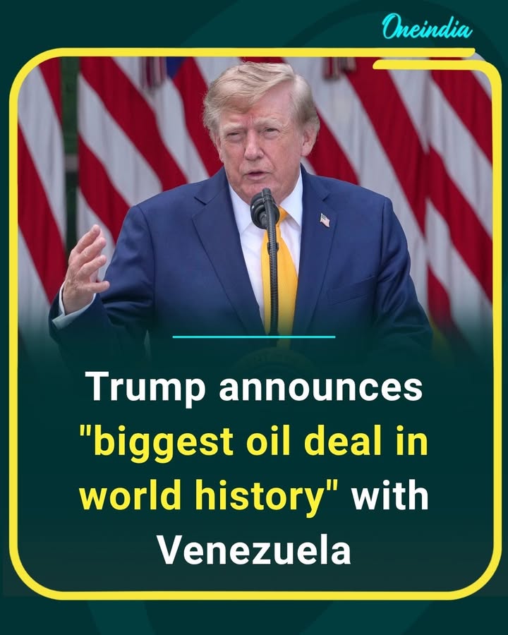 Trump has announced what he calls the “biggest oil deal in world history” with Venezuela, giving the U.S. majority control over more than 65 billion barrels of proven oil reserves. The deal is expected to bring major investment to Venezuela and, according to Trump, increase U.S. oil supplies and lower gas prices.