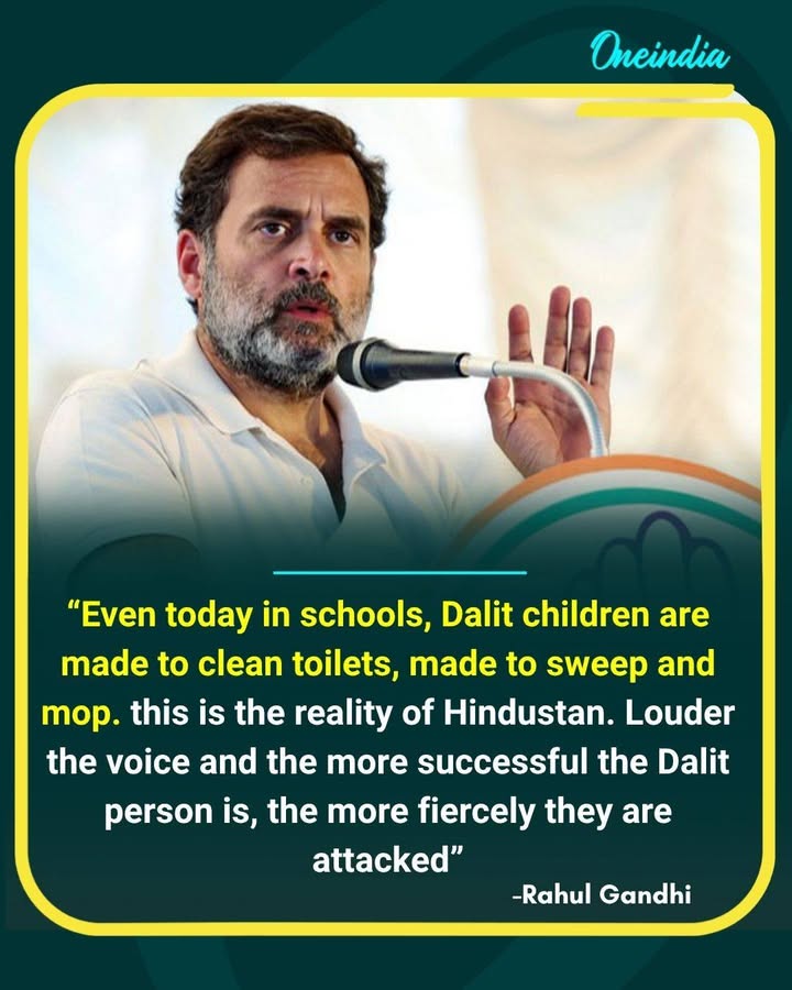 Rahul Gandhi Raises Concerns Over Discrimination Against Dalit Students