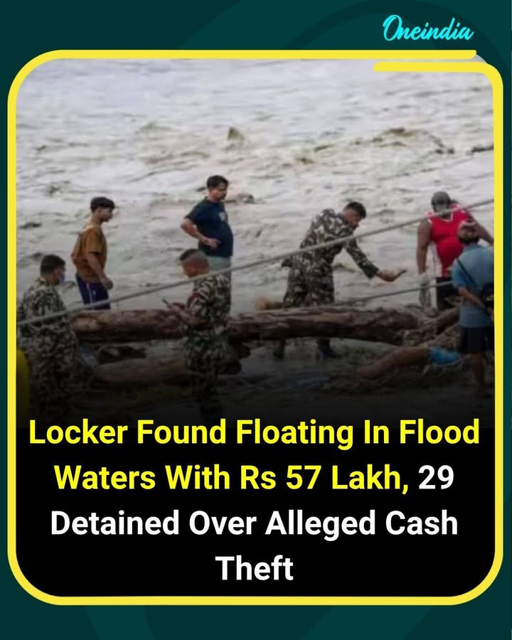 Amid the devastation caused by floods in Nepal, police have arrested 29 people over allegations that they took cash from a bank safe swept away by floodwaters. The safe was reportedly recovered from the Trishuli River near Belkhukhola in Dhading, with police seizing NPR 92,68,505 (around ₹57 lakh). Authorities are investigating whether more people were involved, as rescue operations continue across flood-hit areas.