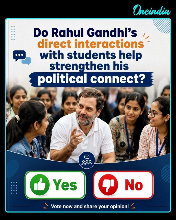 Can Rahul Gandhi’s Student Outreach Strengthen His Political Connect?