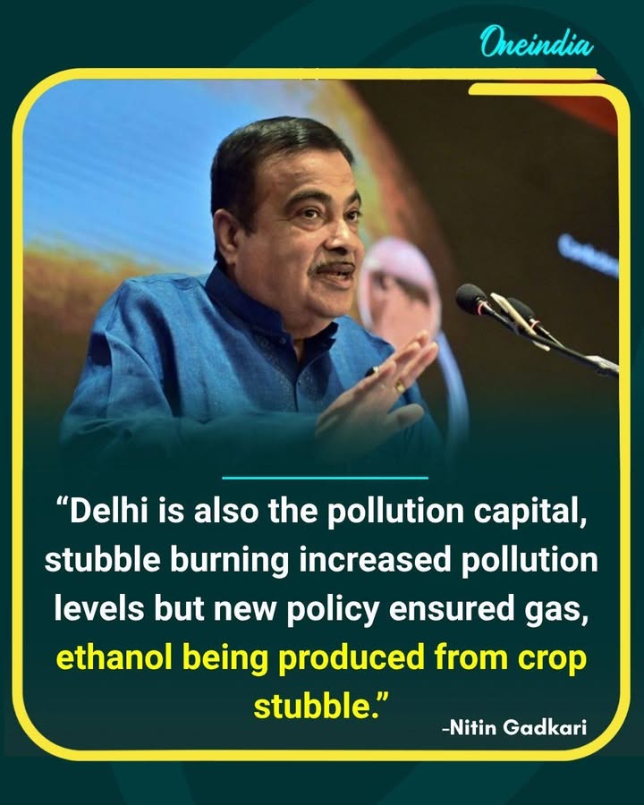 “Delhi Is Also the Pollution Capital”: Nitin Gadkari