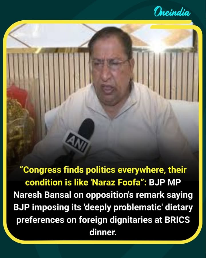 ‘Their Condition Is Like Naraz Foofa’: BJP’s Naresh Bansal Takes Dig at Congress